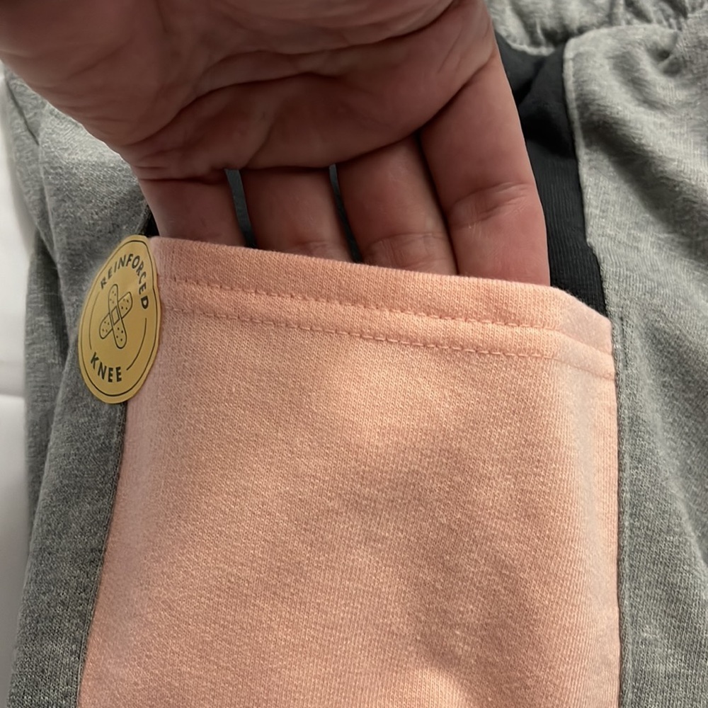 Cat & JackJack girls pants, size 4TBoth size 4T, light & dark grey and pink - Picture 3 of 6